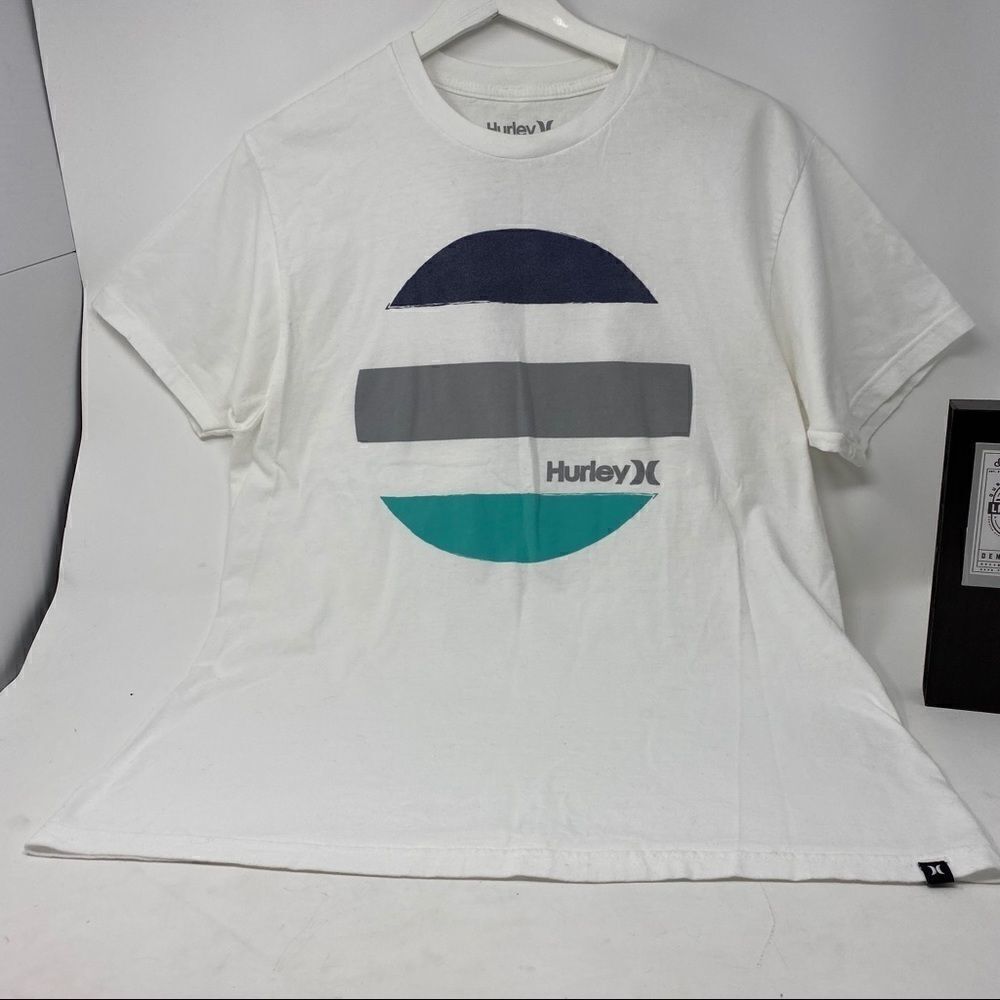 HURLEY White Graphic Tee 